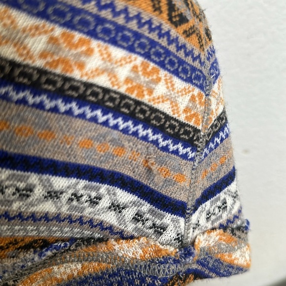 Free People Women’s Size XSmall Nordic Fair Isle Sweater Tank Dress Mini Short - Picture 16 of 16